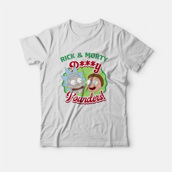 Rick and Morty Pussy Pounders T-shirt