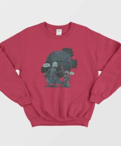 Rick and Morty Star Wars Parody Sweatshirt 1