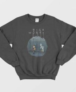 Rick and Morty mashup Death Stranding Sweatshirt 1 Rick and Morty mashup Death Stranding Sweatshirt 2