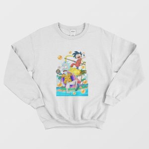 Rick and Morty x Dragon Ball Z Parody Sweatshirt