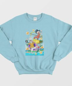 Rick and Morty x Dragon Ball Z Parody Sweatshirt 1 Rick and Morty x Dragon Ball Z Parody Sweatshirt 2