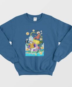 Rick and Morty x Dragon Ball Z Parody Sweatshirt 2 Rick and Morty x Dragon Ball Z Parody Sweatshirt 3