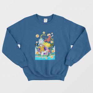 Rick and Morty x Dragon Ball Z Parody Sweatshirt 3