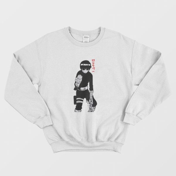 Rock Lee Anime Naruto Sweatshirt