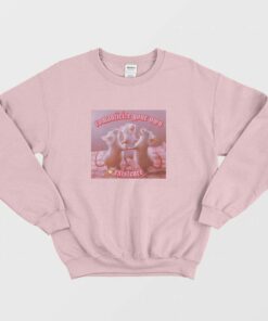 Romanticize Your Own Existence Rats From The Island Princess Sweatshirt 1