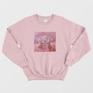 Romanticize Your Own Existence Rats From The Island Princess Sweatshirt 3