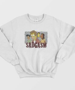 Sadgasm The Simpsons Sweatshirt 1