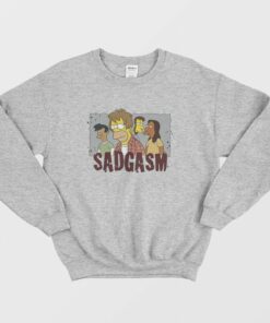 Sadgasm The Simpsons Sweatshirt 2