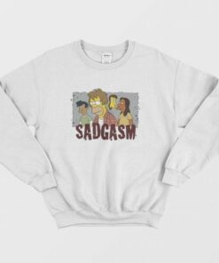 Sadgasm The Simpsons Sweatshirt 3