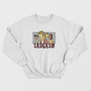 Sadgasm The Simpsons Sweatshirt 3