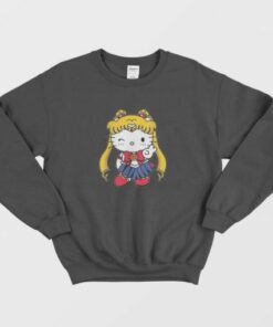 Sailor Kitty Parody Hello Sailor Moon Parody Sweatshirt 1 Sailor Kitty Parody Hello Sailor Moon Parody Sweatshirt 2