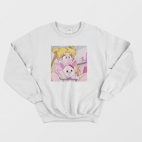 Sailor Moon Boys Are The Enemy 90s Anime Sweatshirt