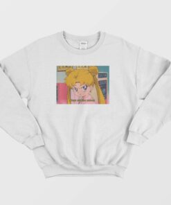 Sailor Moon Boys Are The Enemy Sweatshirt 1