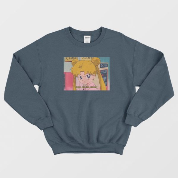 Sailor Moon Boys Are The Enemy Sweatshirt