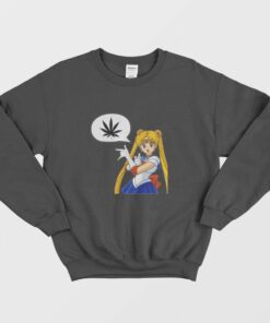 Sailor Moon Marijuana Sweatshirt 2