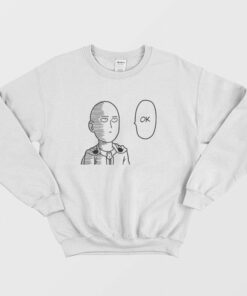 Saitama OK One Punch Man Sweatshirt 1