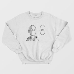 Saitama OK One Punch Man Sweatshirt 3