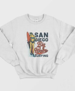 San Diego Big Wave Surfing Sweatshirt 1
