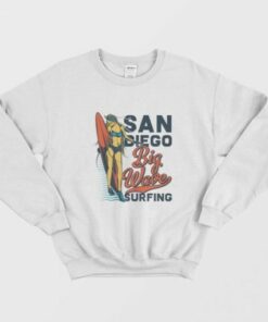 San Diego Big Wave Surfing Sweatshirt 2