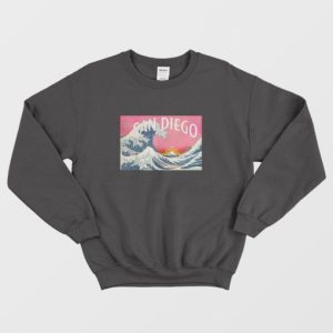 San Diego Wave Japan Wave Crossover Sweatshirt Funny 3