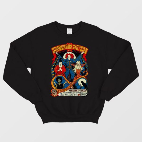 Sanderson Sisters Vintage Tour Hocus Pocus Sweatshirt