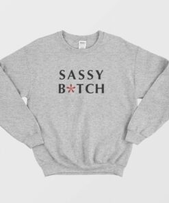 Sassy Bitch Sweatshirt Lisa Simpson 2
