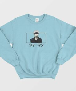Satoru Gojo Jujutsu Kaisen Anime Classic Sweatshirt 3 Satoru Gojo Jujutsu Kaisen Anime Classic Sweatshirt 4