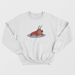 Scrappy Doo Dressed As A Lobster Sweatshirt