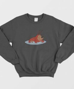 Scrappy Doo Dressed As A Lobster Sweatshirt 3