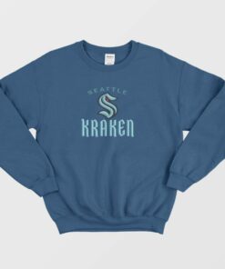 Seattle Kraken S Logo Sweatshirt 1