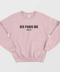 See Paris Die House Of Wax Sweatshirt 1