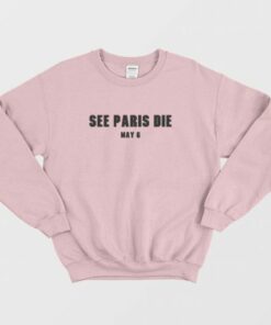 See Paris Die House Of Wax Sweatshirt 3