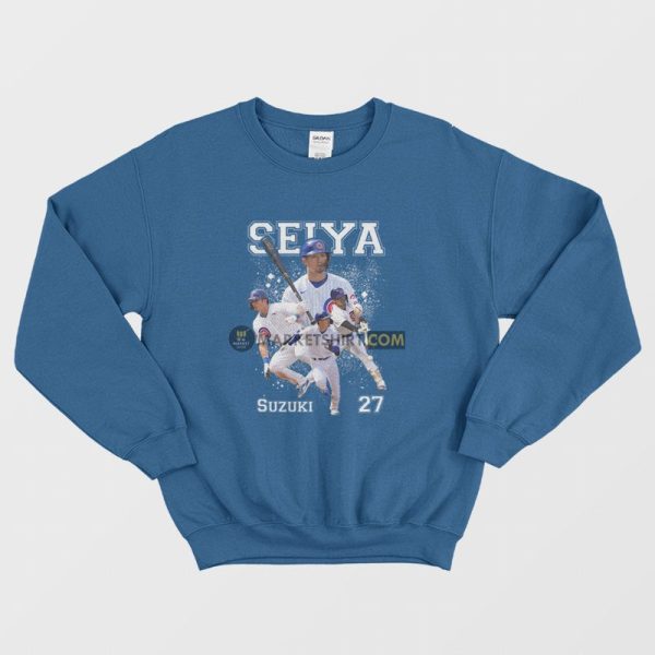 Seiya Suzuki Chicago Cubs Sweatshirt