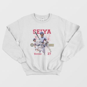 Seiya Suzuki Chicago Cubs Sweatshirt 3