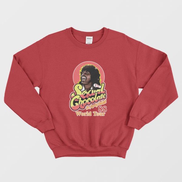 Sexual Chocolate Mr Randy Watson 88 World Tour Sweatshirt