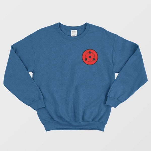 Sharingan Eye Sweatshirt Uchiha Naruto Anime