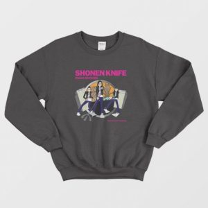 Shonen Knife Osaka Ramones Tribute to Ramones Sweatshirt 4