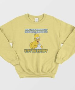 Simpson I Hope You Kept The Receipt Sweatshirt 3 Simpson I Hope You Kept The Receipt Sweatshirt 4