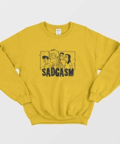 Simpsons Sadgasm Bart Family Sweatshirt 1