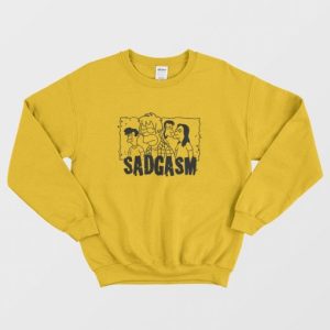 Simpsons Sadgasm Bart Family Sweatshirt 4