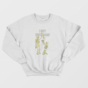 Skeleton I Got Your Back Sweatshirt 2