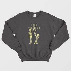 Skeleton I Got Your Back Sweatshirt 3