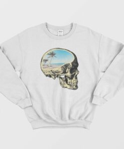 Skull Brain Beach Sweatshirt 1