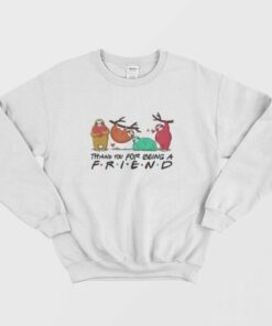 Sloth Thank You For Being A Friend Sweatshirt 1