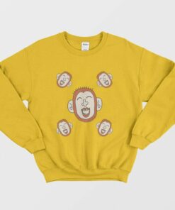 Smart Monkey Mob Psycho 100 Funny Sweatshirt 1
