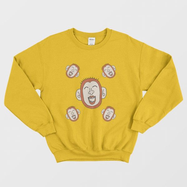 Smart Monkey Mob Psycho 100 Funny Sweatshirt