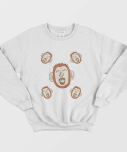 Smart Monkey Mob Psycho 100 Funny Sweatshirt 2