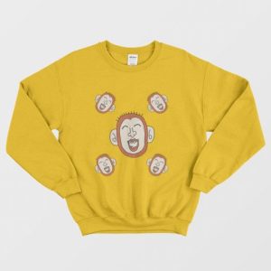 Smart Monkey Mob Psycho 100 Funny Sweatshirt 3