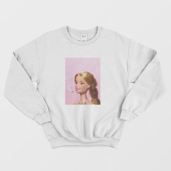 Smoking Barbie Cigarettes Sweatshirt