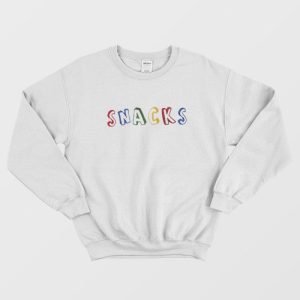 Snacks Colorful logo Coolest Sweatshirt